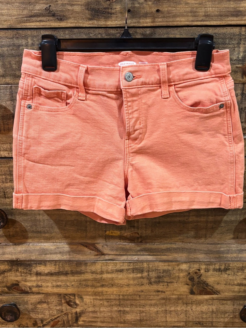 Old Navy Coral Roll-Cuff Women’s Shorts